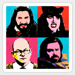 Vampire Warhol Sticker